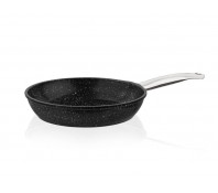TAÇ-3434 сковорода без крышки, черная, гранит, 26 см